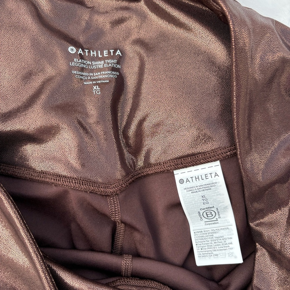 Athleta Elation Shine Tight - Picture 3 of 4